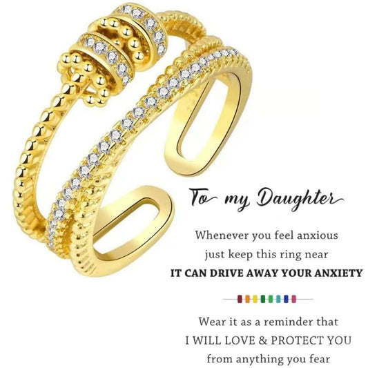 TO MY DAUGHTER - FIDGET RING