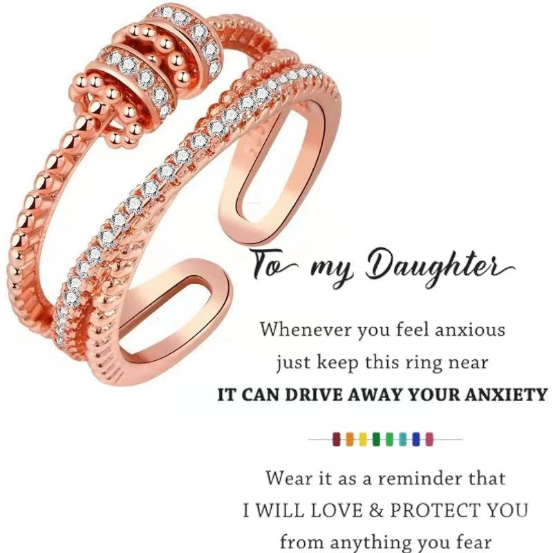 TO MY DAUGHTER - FIDGET RING