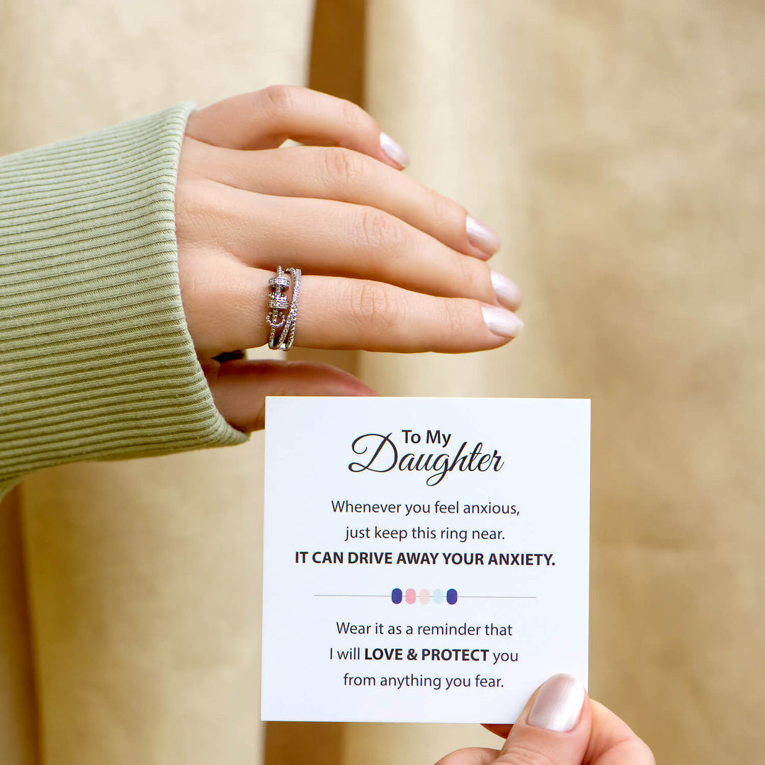 TO MY DAUGHTER - FIDGET RING