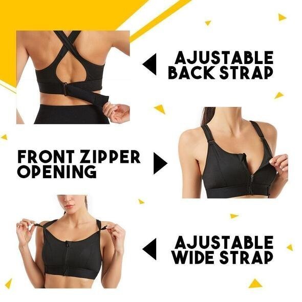Wireless Supportive Sports Bra