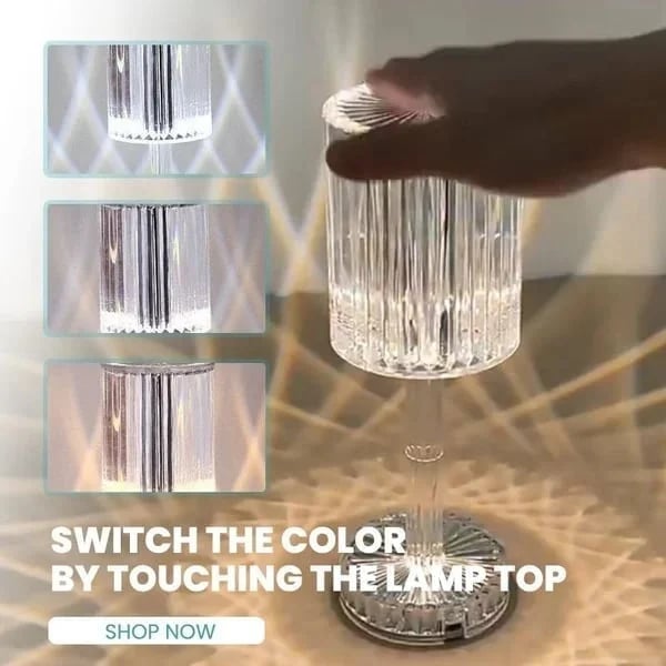 Touching Control Crystal Lamp
