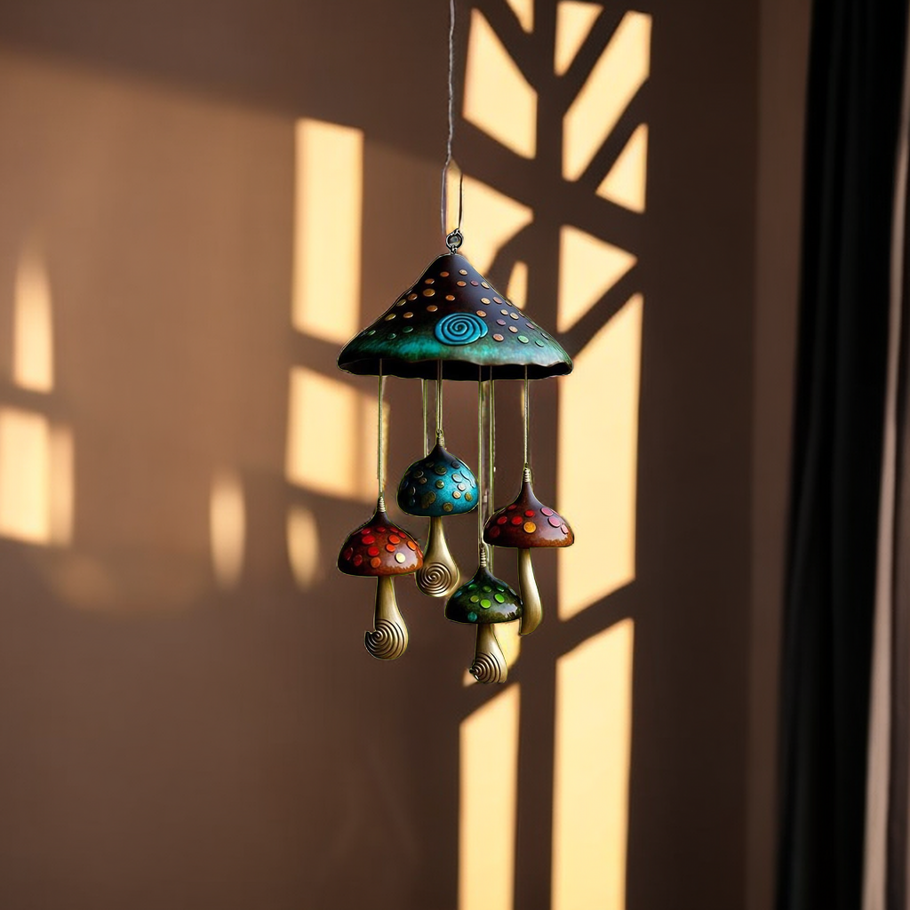 🔥Mushroom Campanula Handmade  Art