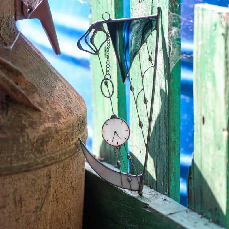 🎃Grim Reaper Stained Glass Suncatcher💀