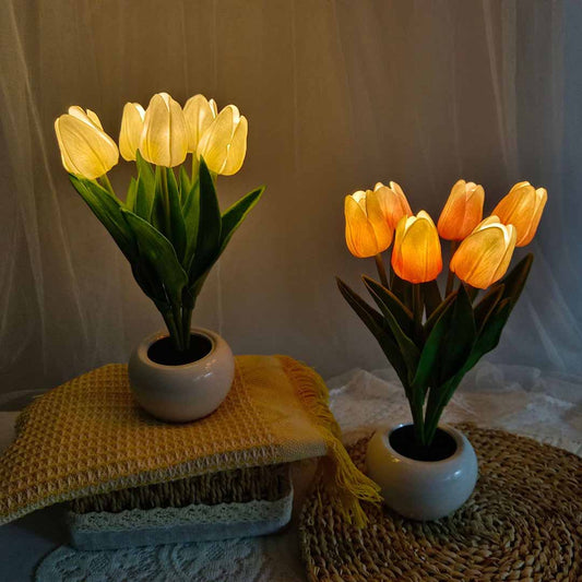 Simulation Tulip LED Lamp