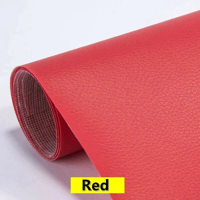 🔥- Self-Adhesive Leather Refinisher Cuttable Sofa Repair