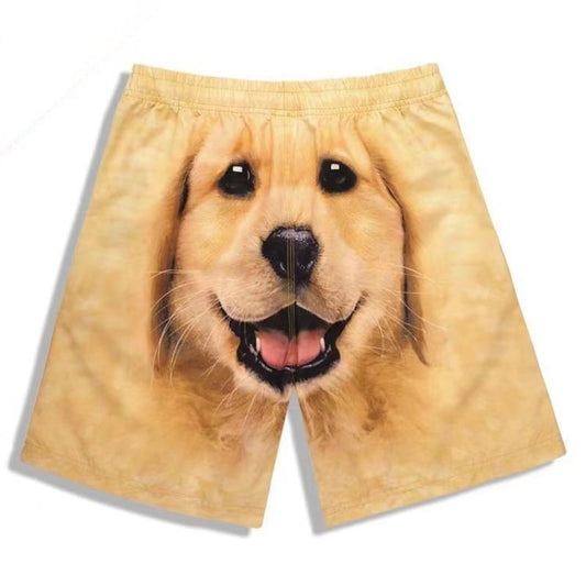 Dog 3D Beach Shorts