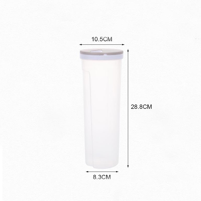 Food Storage Cylinder Spaghetti Noodle Container Box