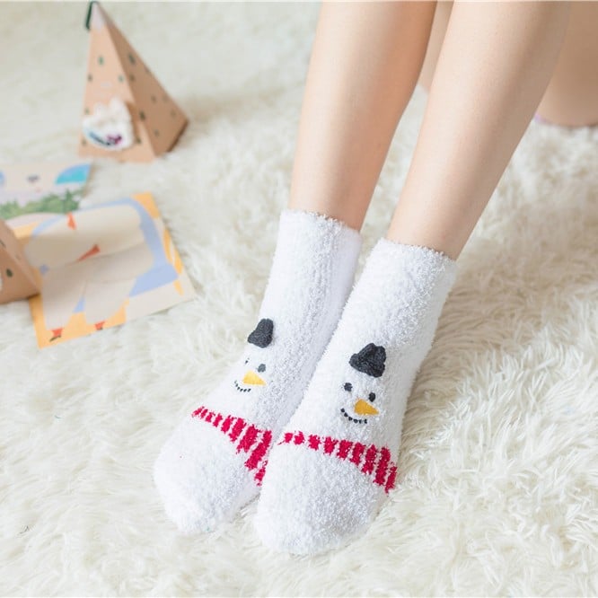 🎁Cute Christmas Style Thickened Warm Socks