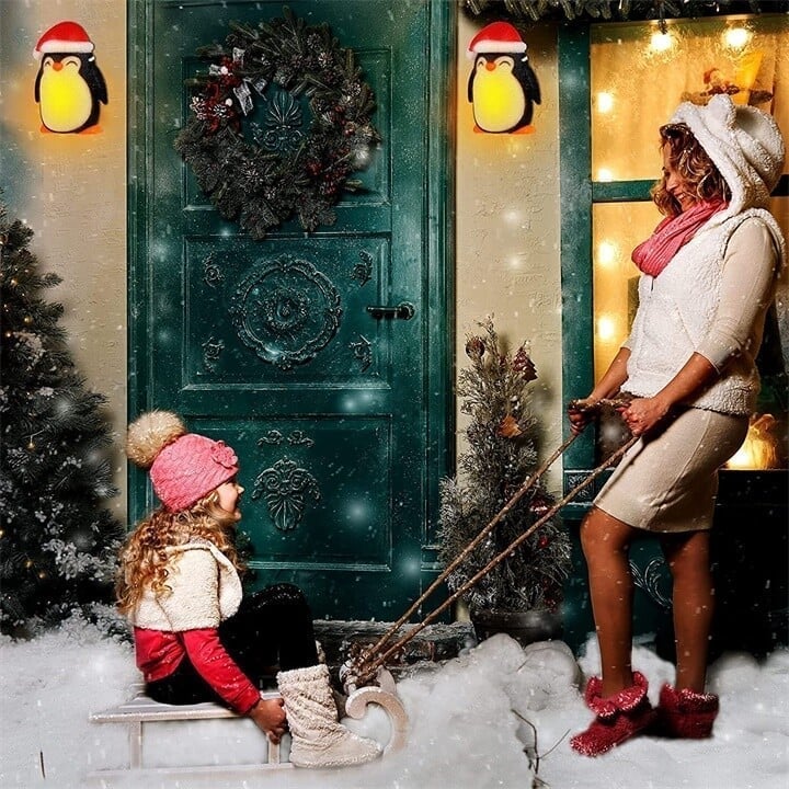 Snowman Porch Light Covers