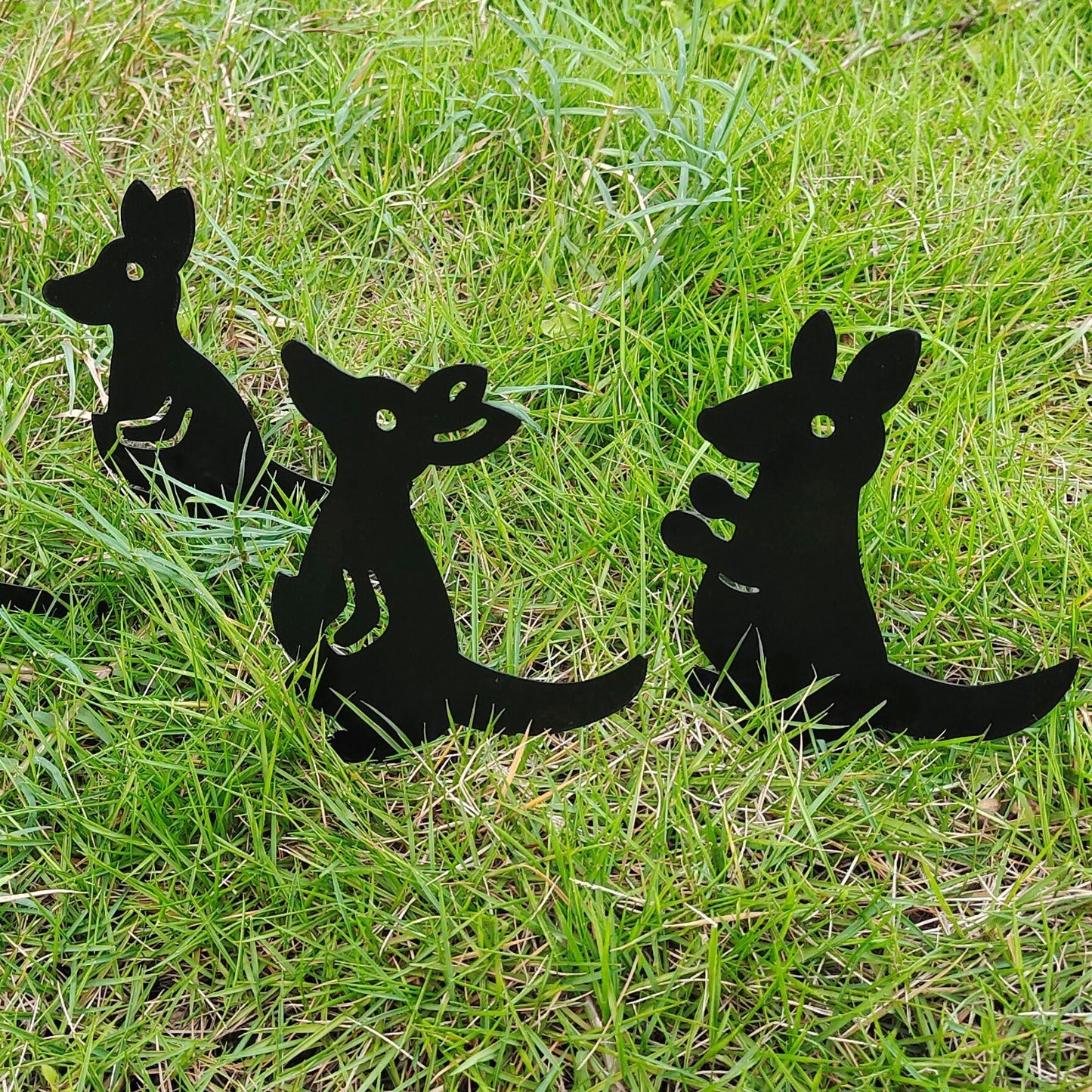 Metal Animal Silhouette Garden Stakes For Yard Decoration