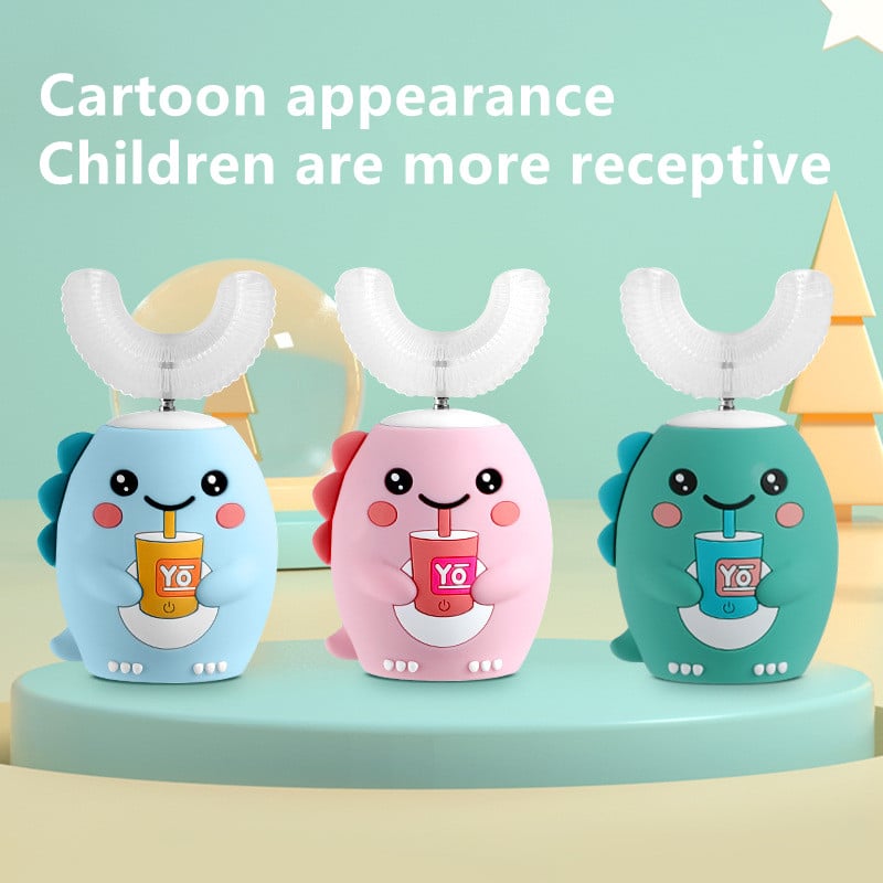 Black Friday Sale - 360° Electric U-Shaped Toothbrush