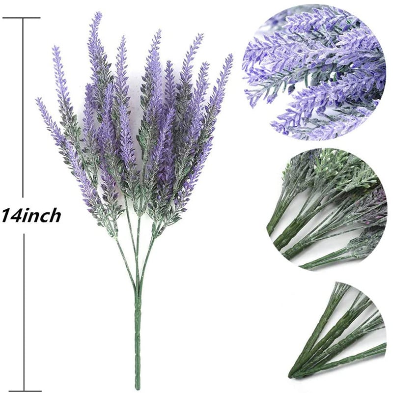 🌸Outdoor Artificial Lavender Flowers💐