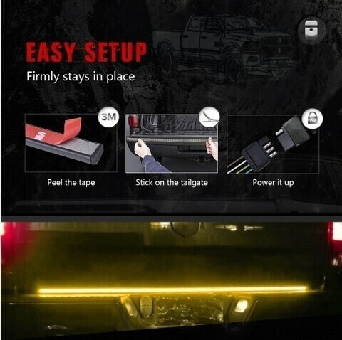 LED tailgate lights, turn signals and driving and reversing lights.