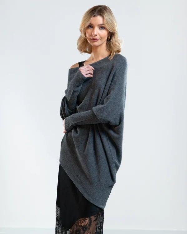 🎅Last day special🌲JAKI Asymmetric Draped Jumper