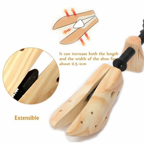 🔥STRETCHER XTREME - Wooden Shoe Stretcher (2 Way Stretch)