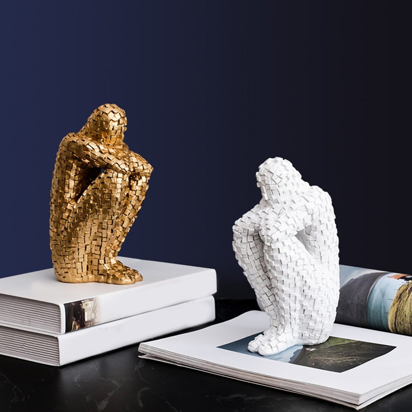 Deep Thinking Figurines