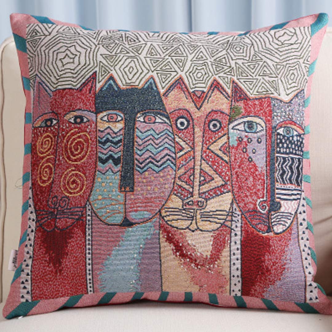 Embroidery Art Pillow Covers