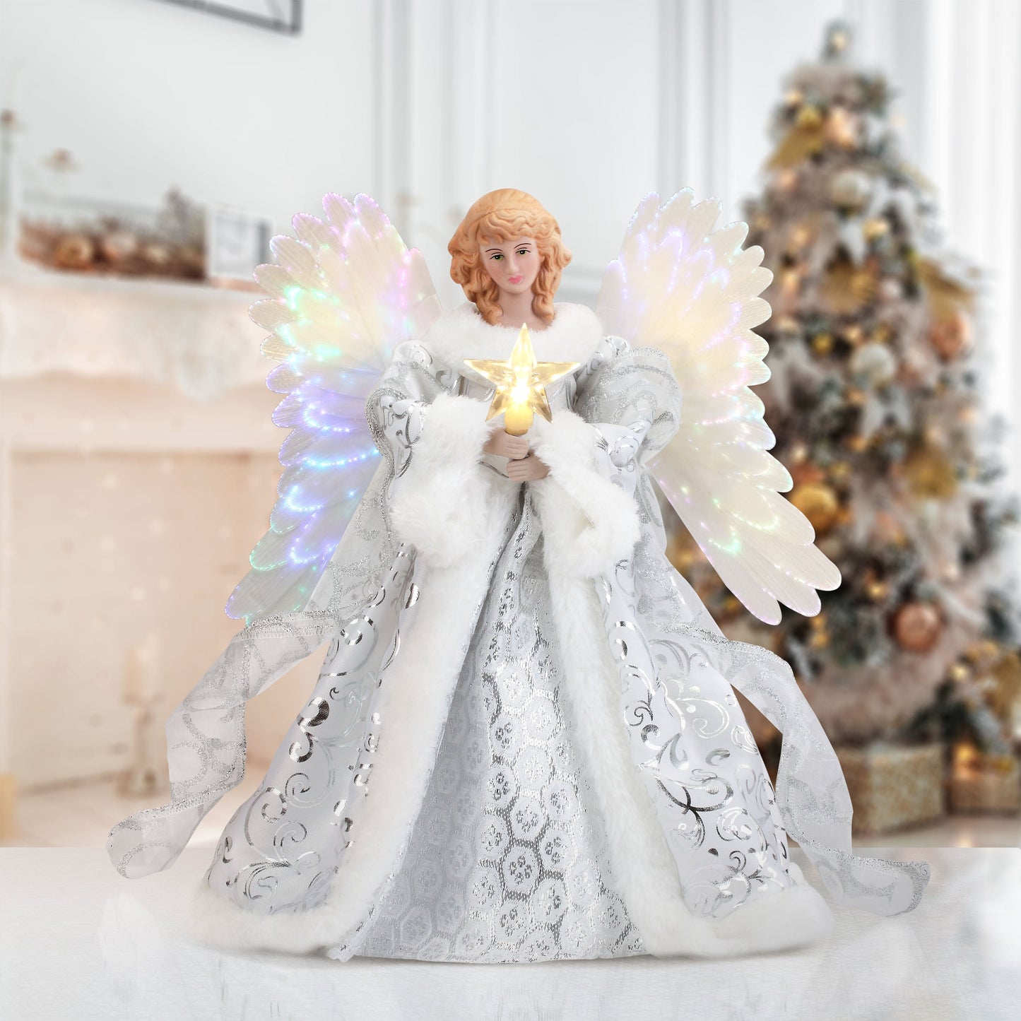 🎄Animated Tree Topper - Celestial Angel🎄
