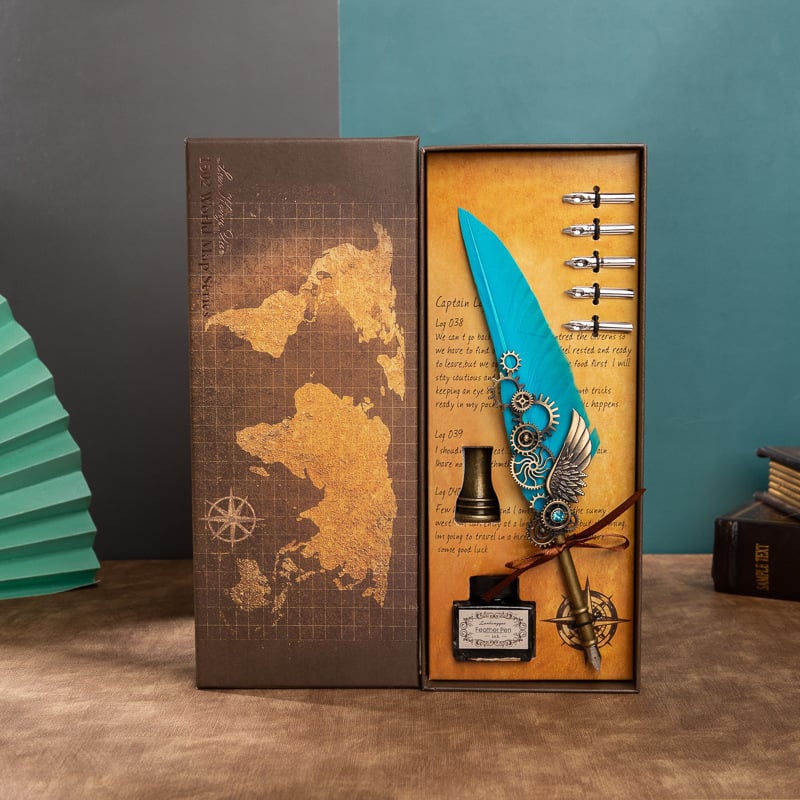 Vintage Steampunk Quill Pen