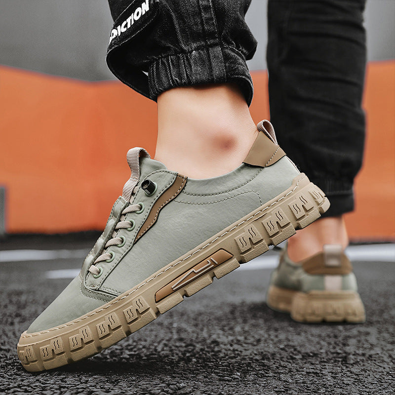 Men's Trendy Tarpaulin Casual Flats