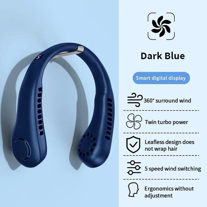 🔥 2023 New Portable Neck Fan🎁