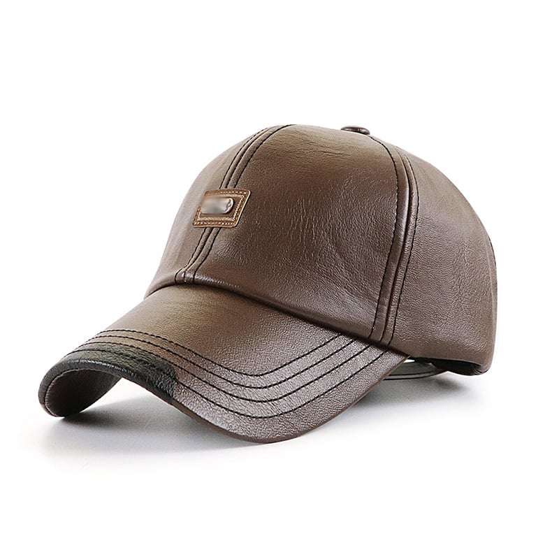 New trendy leather cap