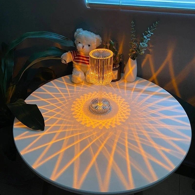 Touching Control Crystal Lamp