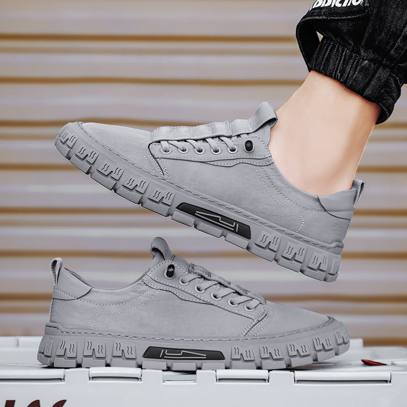 Men's Trendy Tarpaulin Casual Flats
