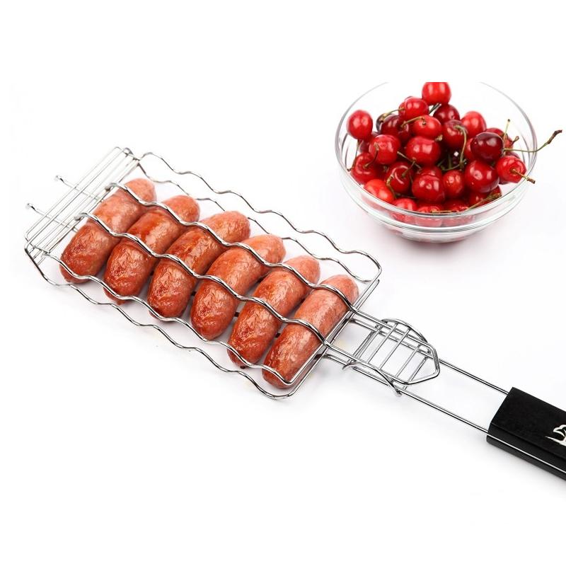 Stainless Steel Sausage Grilled Clip