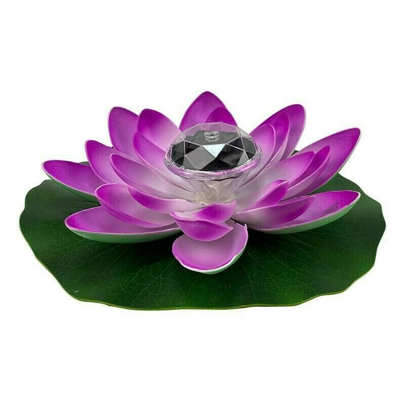 Solar Floating Lotus Flower Light