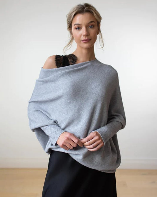 🎅Last day special🌲JAKI Asymmetric Draped Jumper