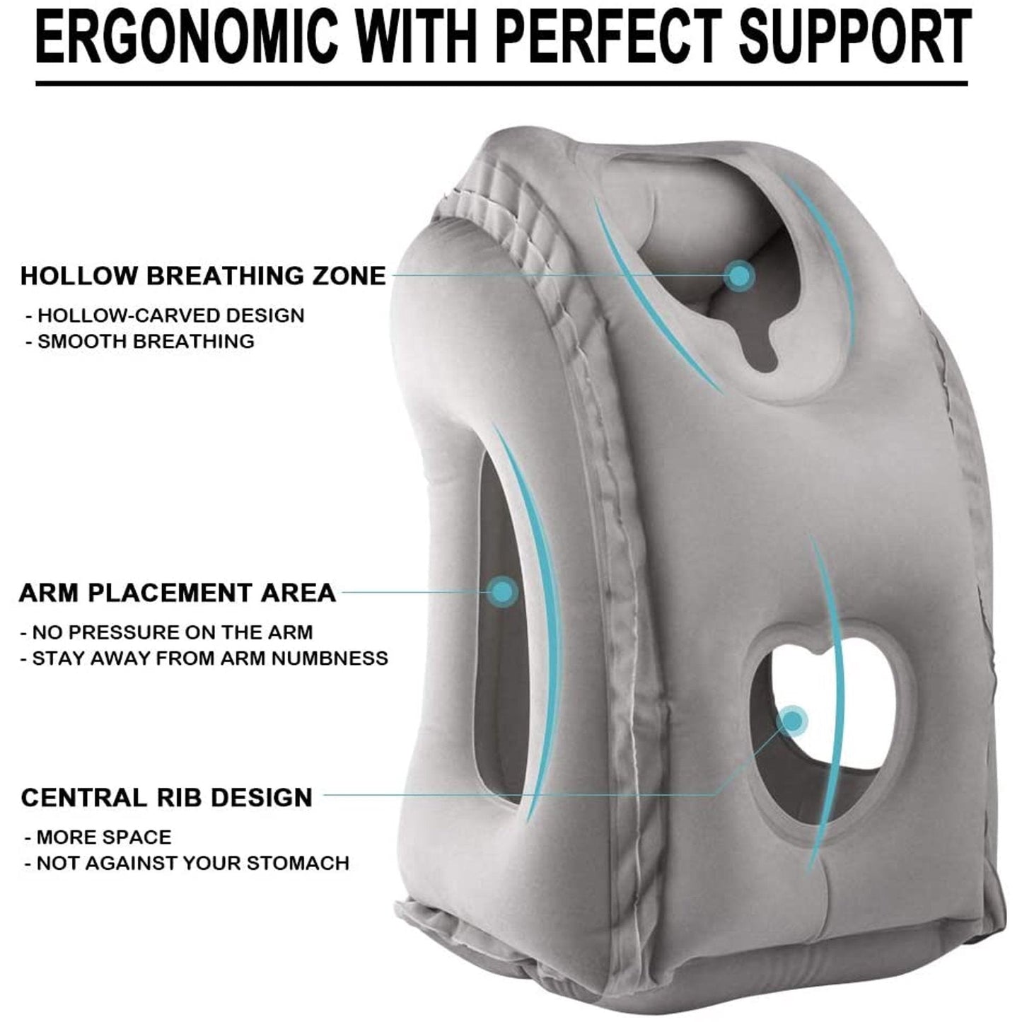 🔥leosporr Inflatable Travel Pillow
