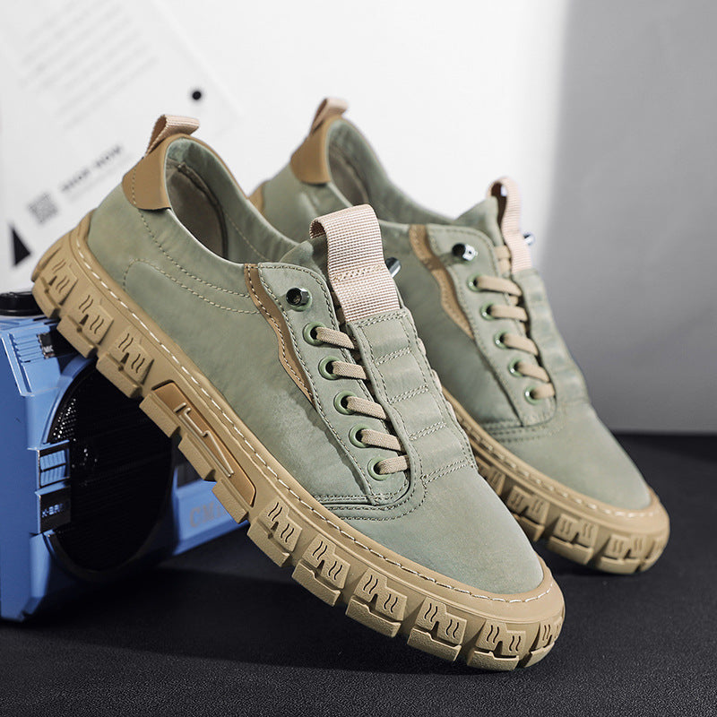 Men's Trendy Tarpaulin Casual Flats
