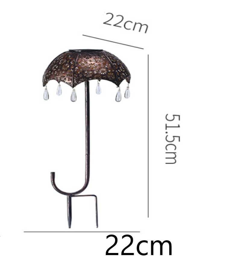 Solar garden spotlights