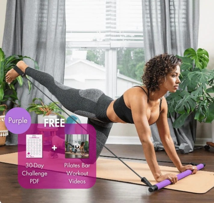 😍Last day special 💖StrechieTM Pilates Bar(Buy 2 packs)