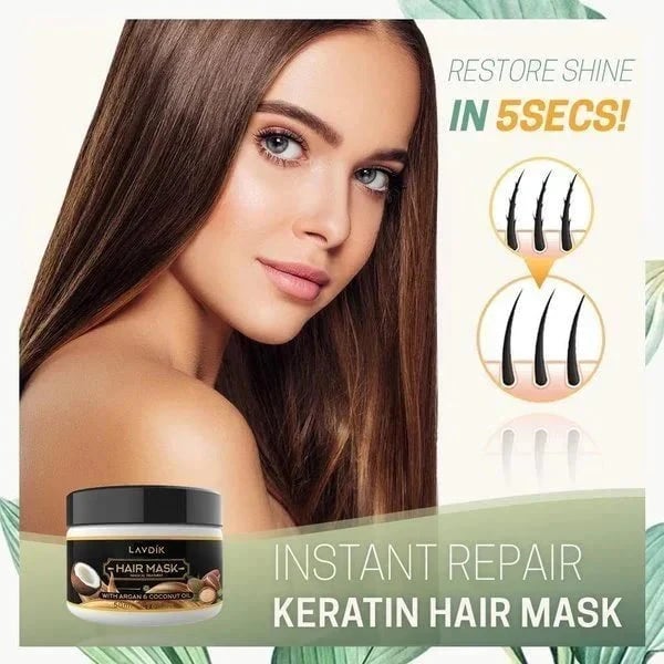 Instant Keratin Hair Repair Mask🔥