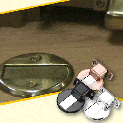 No-Slip Invisible Magnetic Doorstop