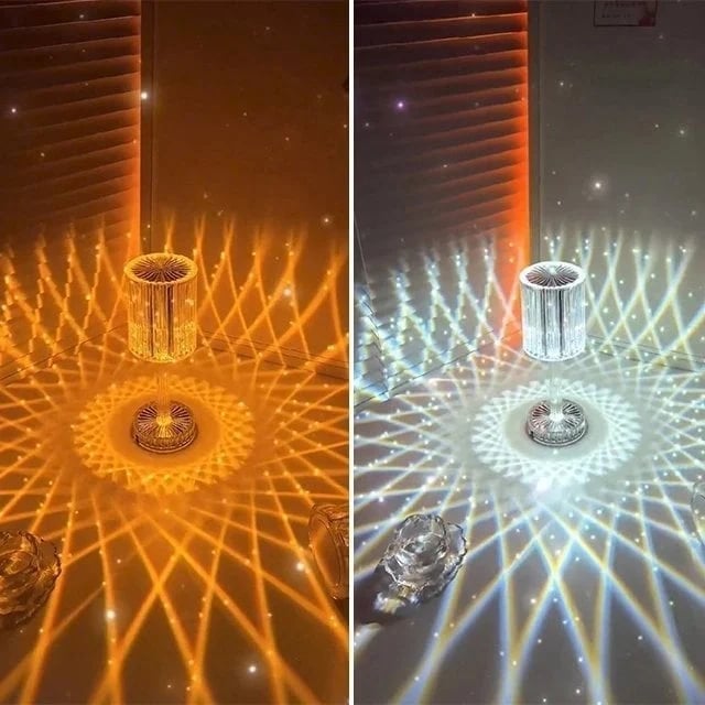 Touching Control Crystal Lamp