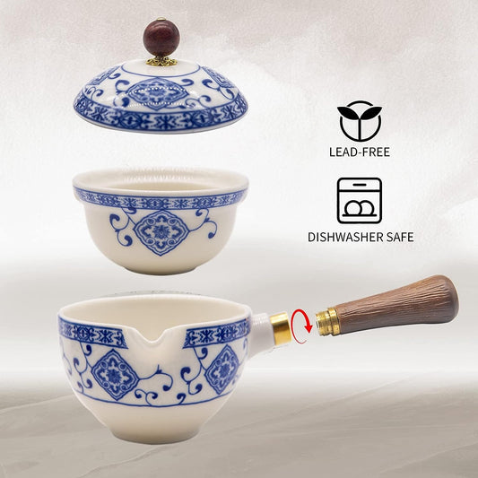 Porcelain Chinese Gongfu Tea Set
