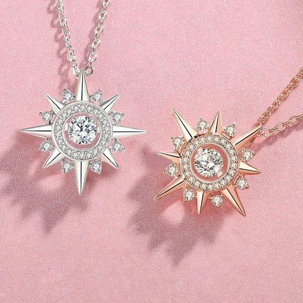 Beating Heart Silver Necklace