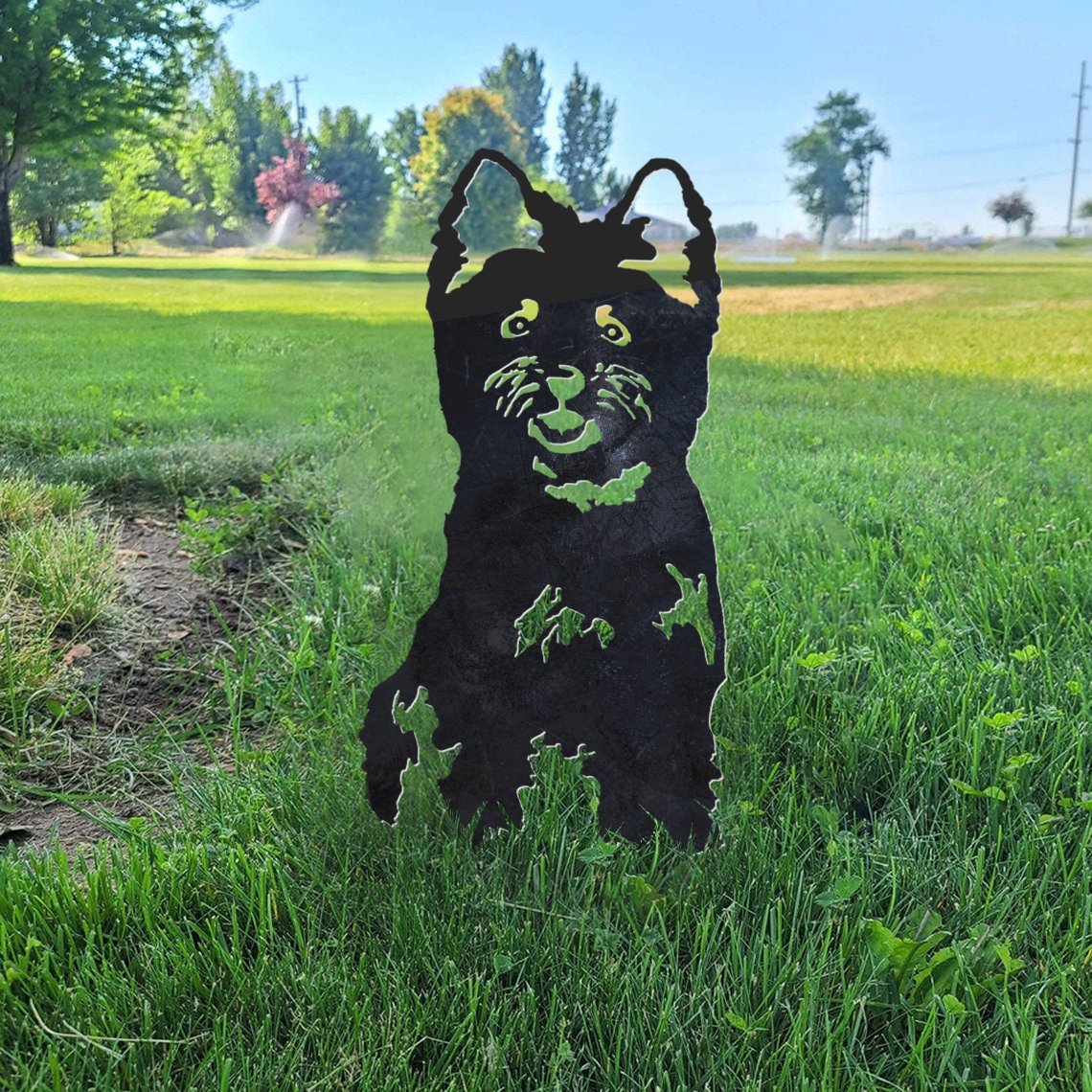 Cairn Terrier Metal Silhouette