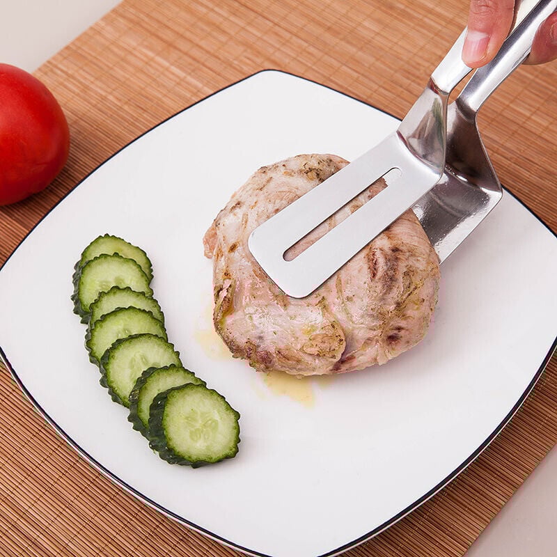 Multifunctional Frying Spatula Steak Clip 304 Stainless Steel🔥