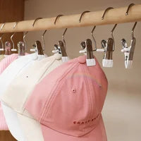 💥2023 Hot Sale💥Anti-rust Clip Space-saving Clothespin Hat Pants Storage Hanging Travel Hook