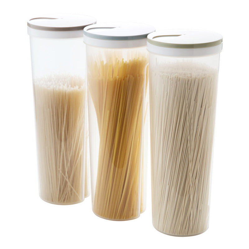 Food Storage Cylinder Spaghetti Noodle Container Box
