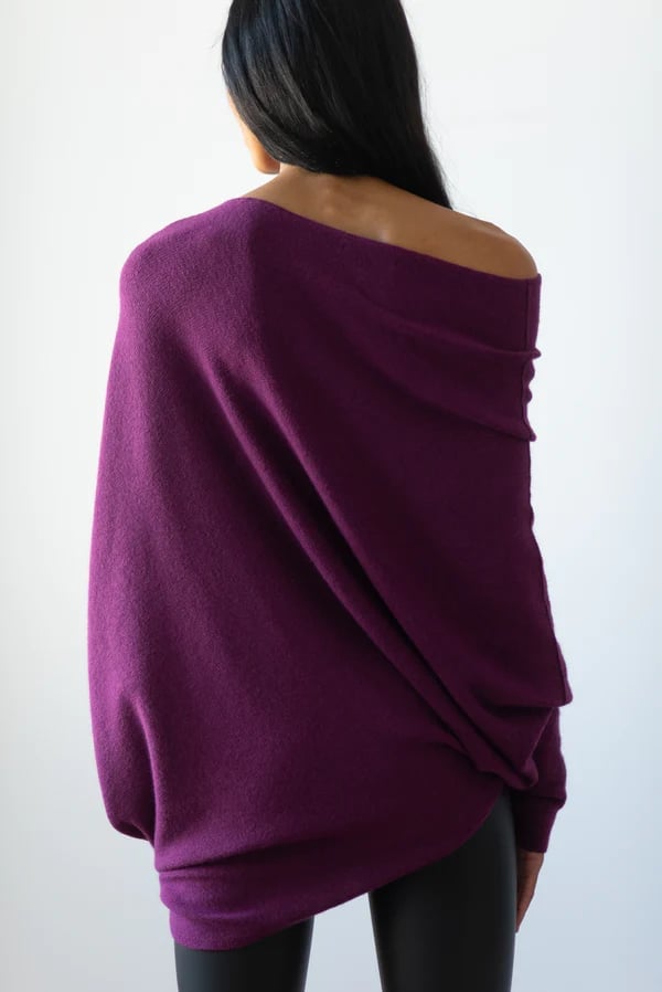 🎅Last day special🌲JAKI Asymmetric Draped Jumper