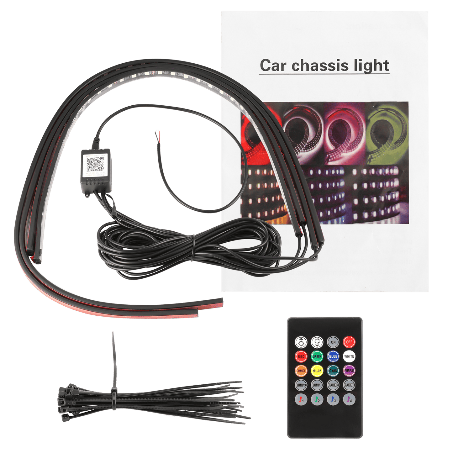 New Car Chassis Flexible RGB Waterproof LED Strip Lights