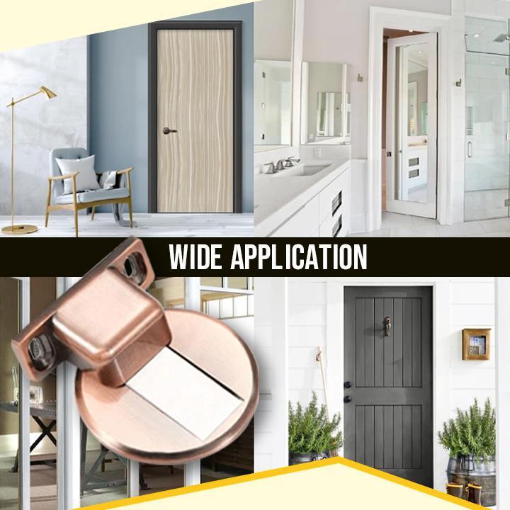 No-Slip Invisible Magnetic Doorstop