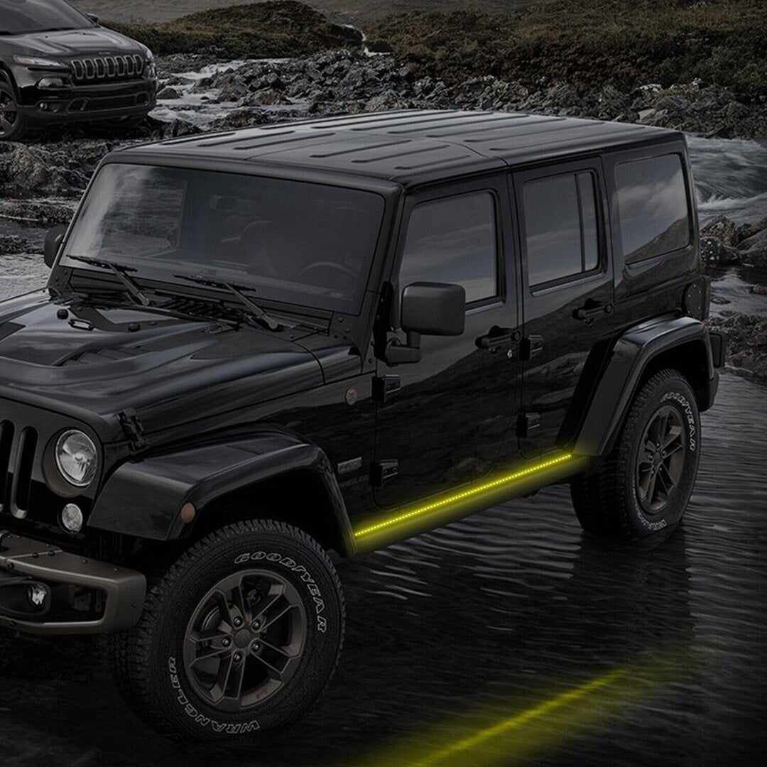 LED tailgate lights, turn signals and driving and reversing lights.