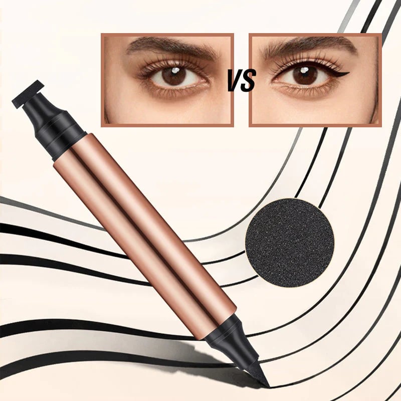 Seductive cat eye stamp eyeliner