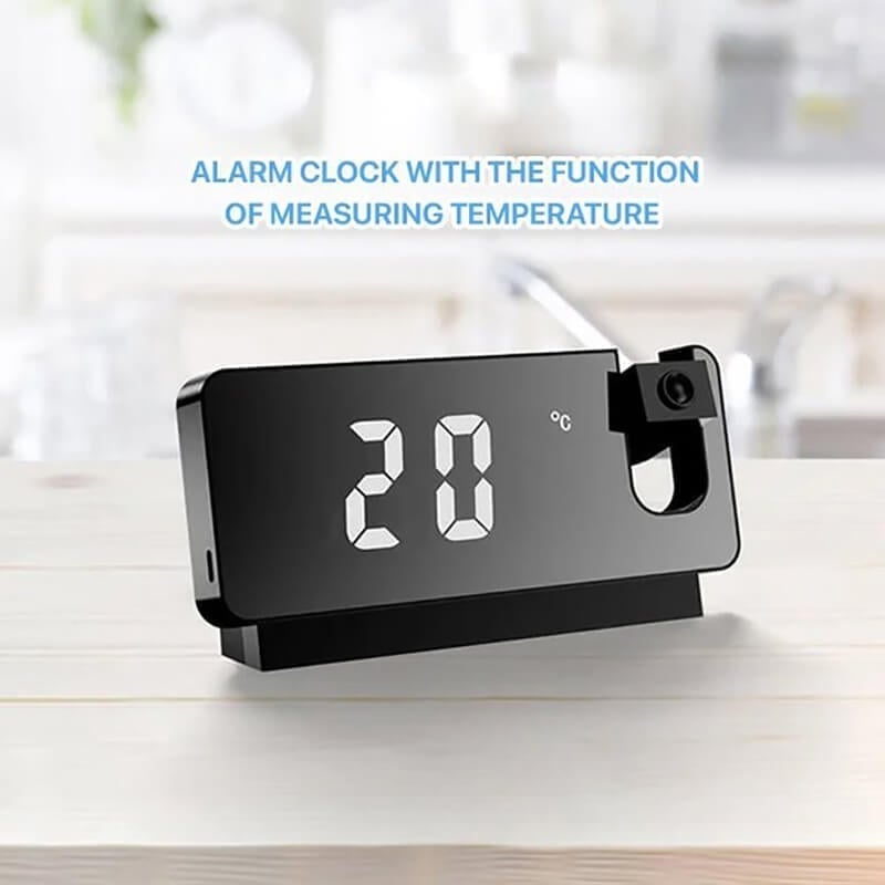 ⏰Mirror Projection Alarm Clock